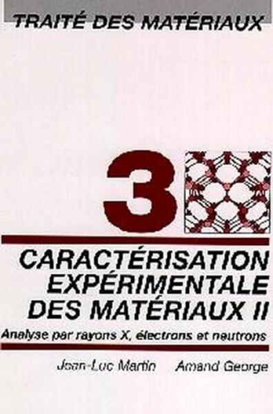 Picture of Caractérisation expérimentale des matériaux II