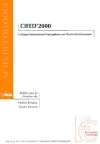 Picture of Cifed 2000 Colloque Inter