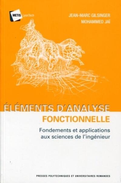 Picture of Eléments d'analyse fonctionnelle