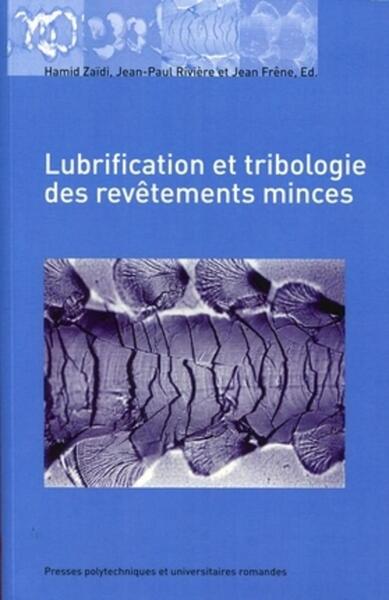 Image de Lubrification et tribologie des revêtements minces