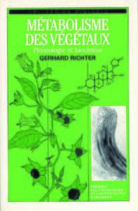 Picture of Metabolisme Vegeteaux