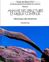 Picture of Analyse des structures et milieux continus