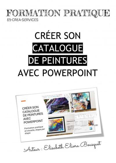Picture of CRÉER SON CATALOGUE DE PEINTURES