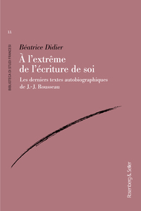 Image de À l'extrême de l'écriture de soi