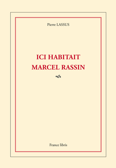 Picture of Ici habitait Marcel Rassin