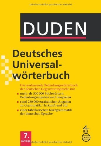 Picture of DEUTSCHES UNIVERSAL WORTERBUCH