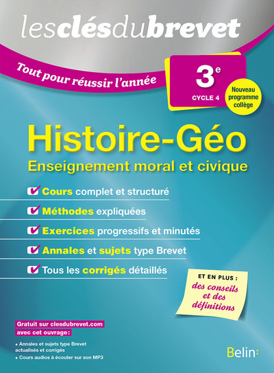 Picture of Histoire Géographie EMC - 3ème