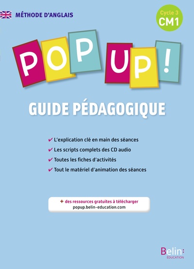 Image de POP UP ! CM1 - Guide pédagogique