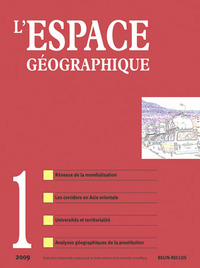 Image de L'Espace géographique N°1