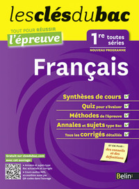 Image de CLES DU BAC REUSSIR EXAMEN FRANCAIS 1RE