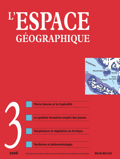 Image de L'Espace Géographique - N°3
