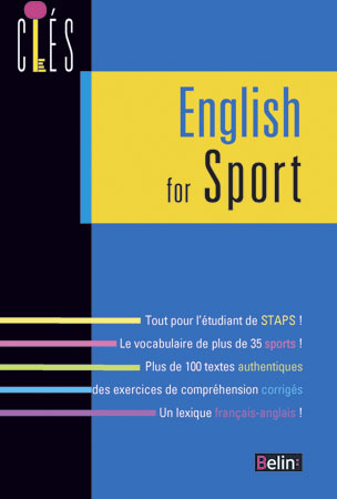 Image de English for Sport