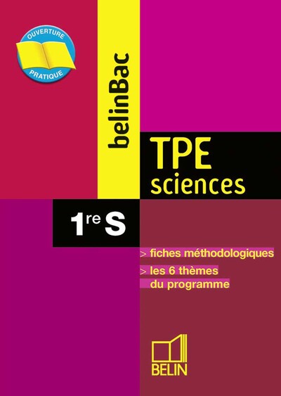 Image de TPE sciences 1re S