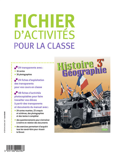 Picture of Histoire Géographie 3e 2007