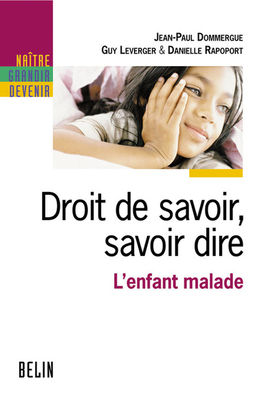 Picture of Droit de savoir, savoir dire
