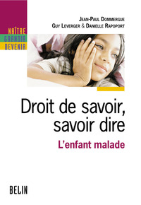 Picture of Droit de savoir, savoir dire