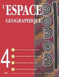 Image de ESPACE GEO 1997 N.26/4