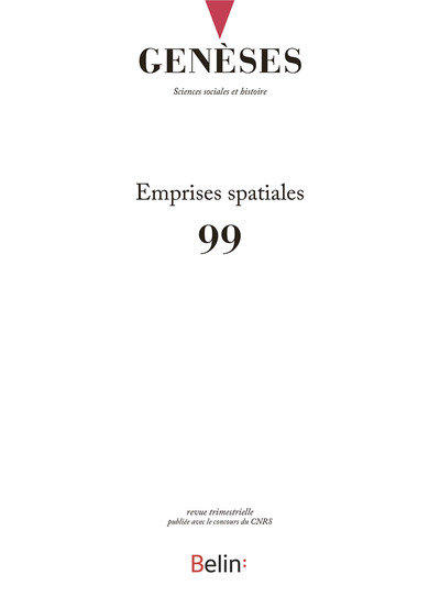Picture of GENESES n° 99 (Juin 2015)