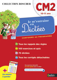 Image de je m'entraine en dictee cm2