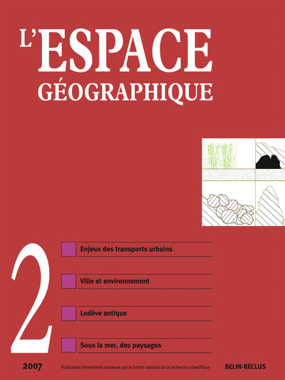 Image de L'Espace Géographique - N°2