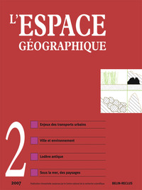 Picture of L'Espace Géographique - N°2