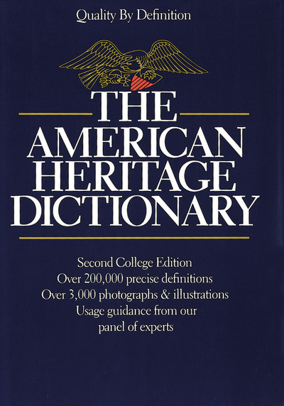 Image de The American Heritage Dictionary