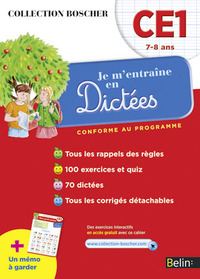 Image de je m'entraine en dictee ce1