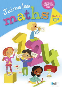 Image de J'aime les maths CP - Fichier élève 2016