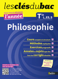 Image de CLES DU BAC TTE L'ANNEE PHILO T L, ES, S