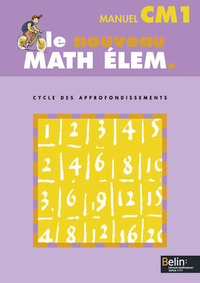 Image de Le Nouveau Math Élem. CM1