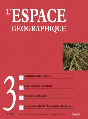Image de L'Espace Géographique n° 3