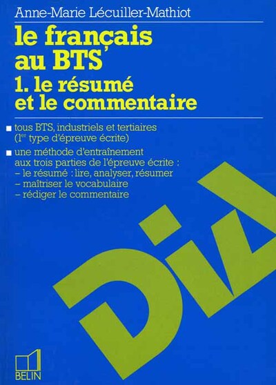 Picture of Le français au BTS