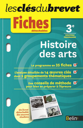 Image de Fiches Histoire des arts - 3ème