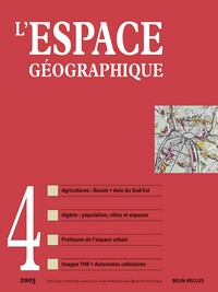 Image de L'espace géographique -  N°4