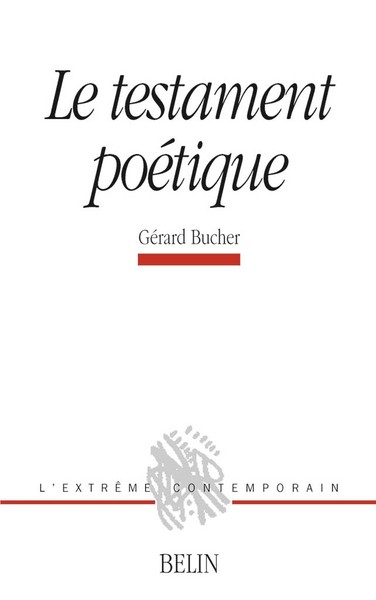 Image de Le testament poétique