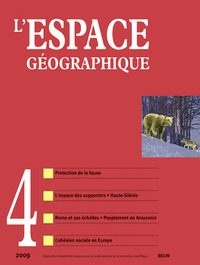 Picture of L'Espace géographique N°4
