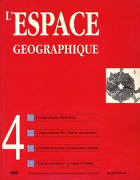 Image de L'espace géographique - N°4