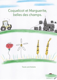 Image de Coquelicot et Marguerite, belles des champs.