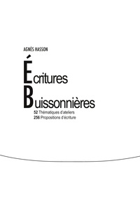 Picture of Écritures buissonnières