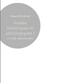 Picture of Études historiques et philologiques I