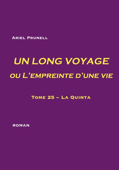 Picture of UN LONG VOYAGE ou L'empreinte d'une vie - tome 25