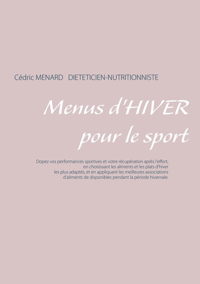 Picture of Menus d'hiver pour le sport