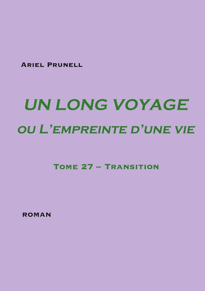 Picture of UN LONG VOYAGE ou L'empreinte d'une vie - tome 27