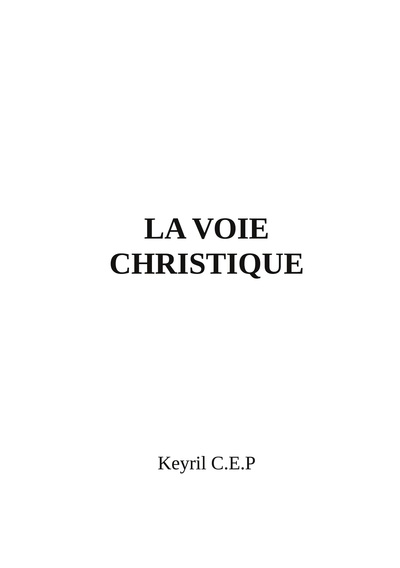 Image de La Voie Christique