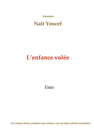 Picture of L'enfance volée