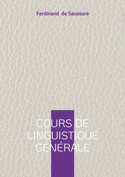 Image de Cours de linguistique générale