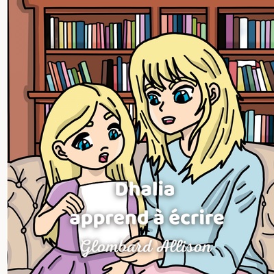Picture of Dhalia apprend à écrire