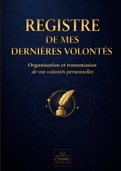 Picture of Registre de mes derniers souhaits et dernières volontés