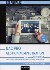 Picture of BAC PRO GESTION-ADMINISTRATION - EPREUVE E2