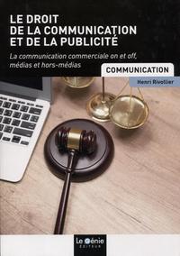 Picture of Le droit de la communication et de la publicité
